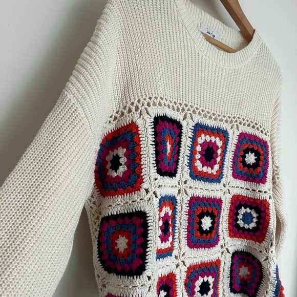 Sadie & Sage Crochet Sweater | Women's XS/S - Picture 1 of 5